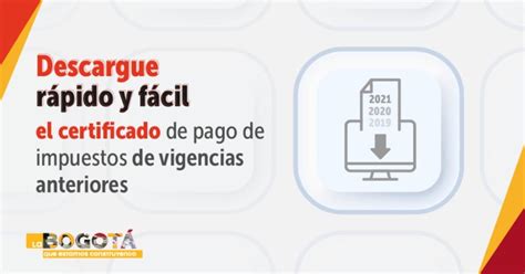 descargar certificado de impuesto